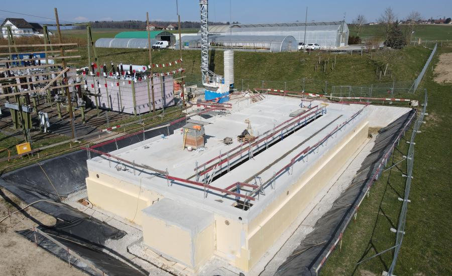 Renouvellement du poste MT 125/20 KV à Echallens